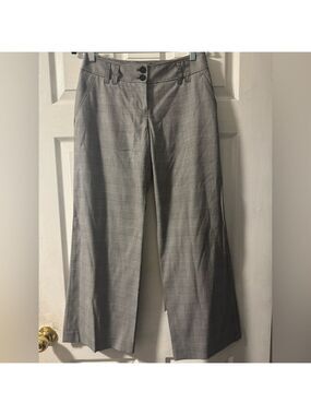 Ladies Michael Kors Gray Plaid Pants